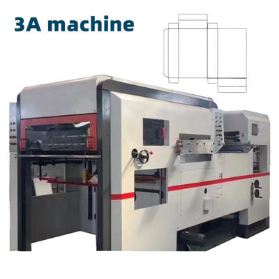 CQT-1060 Automatic Die Cutter Creasing and Die Cutting Machine Second Hand 380V 18KW