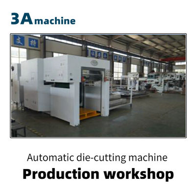 Second Hand CQT-1060 Automatic Die Cutting Creasing Machine 6500 Sheets per Hour 18KW