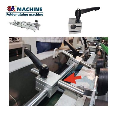 Automatic Folding Carton Folder Gluer for Paper and Cardboard Packaging Materials