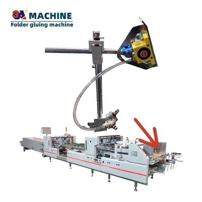 Long Service Life Automatic Box Folding Gluing Machine Accessories Box Pasting Machine