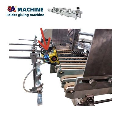 Long Service Life Automatic Box Folding Gluing Machine Accessories Box Pasting Machine