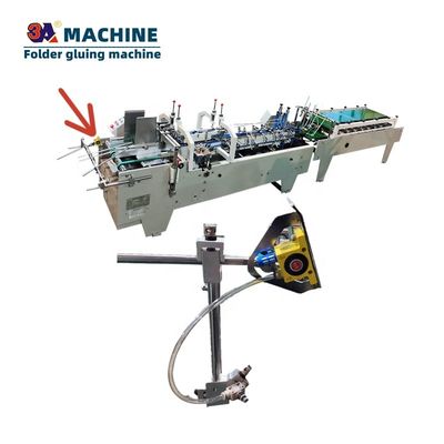 Long Service Life Automatic Box Folding Gluing Machine Accessories Box Pasting Machine