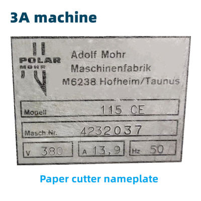 POALR 115 Compatible Polar Cutter Blade for Wohlenberg Cutter 50 kg NO Computerized