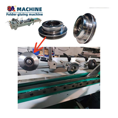 Automatic Box Folding Gluing Machine Accessories Press Pulley for Paper Packaging