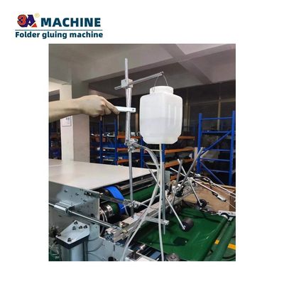 Plastic Kettle Box Folder Gluer for Box Pasting in Automatic Box Folding Gluing Machine