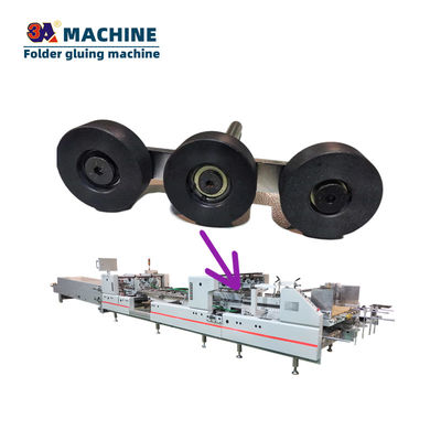 Automatic Grade Automatic Gluing Machine for Box Folding and Pasting Spare Parts
