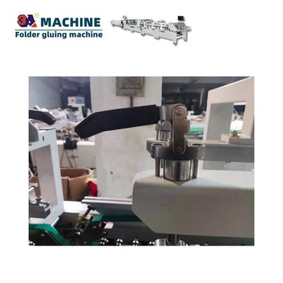 Automatic Box Folding Gluing Machine Spare Parts for 18cm*15cm*10cm Boxes Condition