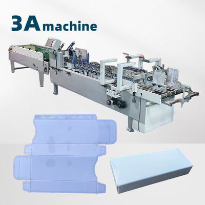 Wood Packaging Material Gluing Machine for 580 Box Folding Folder Gluer Performance