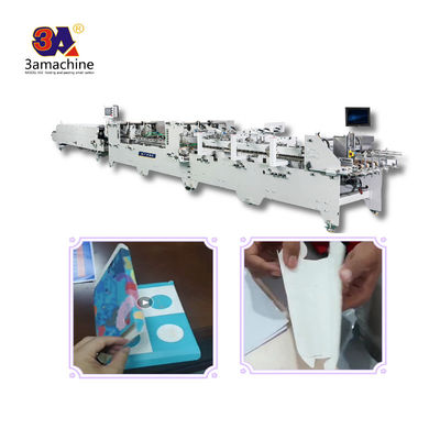 end Listing Paper Box Automatic Gluing Machine Carton Folder Gluer for Carton Folding