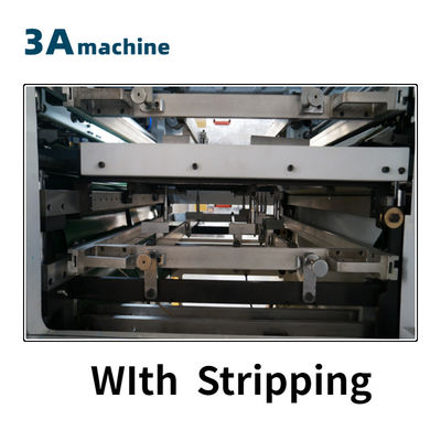 CQT-1060 Die-Cutting Creasing Machine with Stripping Automatic Folding Gluing Box Folding Gluing Machine
