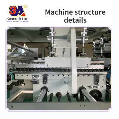 PLC Core Components 3a Pasting Machine corrugated box pasting machinfolder glu machine