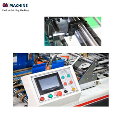 Paper Folding Machine L540 * W130 * 160cm Full-automatic speed 650S Window Patching