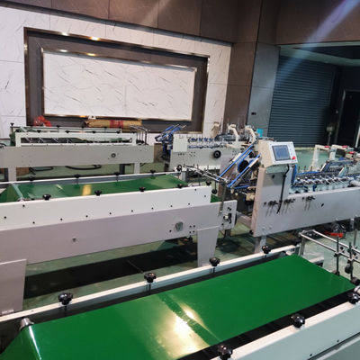 Paper Box Folding Machine with 70mm-400mm Unfolded Width 380V Voltage 3ACQ-580D Model