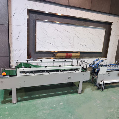 3ACQ-580D Automatic Folder Gluer with Strapping Machine Easy to Operate and Semi-Auto