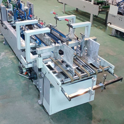 Video Feedback Semi Auto Folder Gluer Machine for Timely Delivery and Side Glue Folding