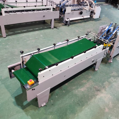 Automatic Carton Folder Gluer Machine with High Speed Flexo Printer and Video Feedback