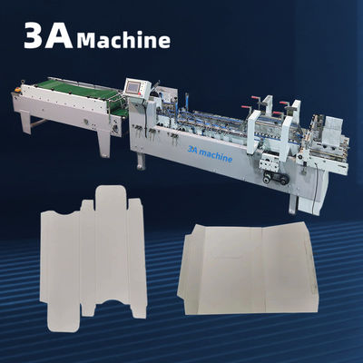 Side Glue Folder Gluer and Easy to Operate for Mini Box Folder Gluing Machine