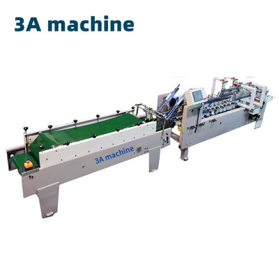 Experience Production with 580D Carton Folder Gluing Machine and Optional Function