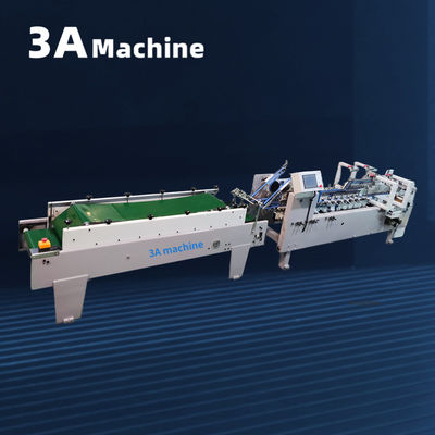 Highly Folding Glue Machine for Other Products 3ACQ 580D Model 250m/min Working Speed