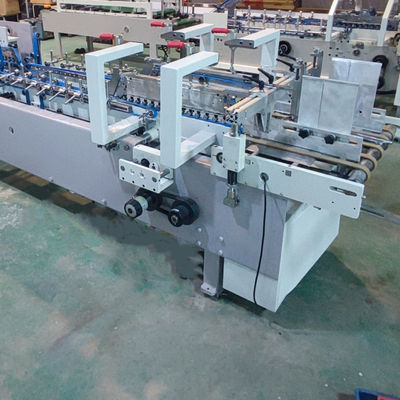 Paper Lunch Box Making Machine with Side Glue Folding and Bottom Hook Gluer 3ACQ 580D