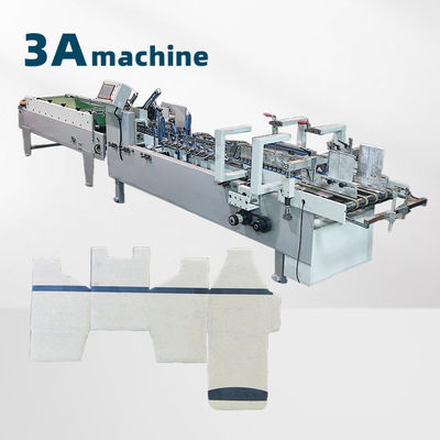 Cardboard Box Making Machine 230m/min Working Speed Suitable for 250g-650g Boxes