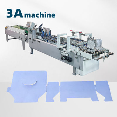 Corrugated Carton Box Folder Pasting Gluing Machine for Suitable Box Cardboard 250g-650g