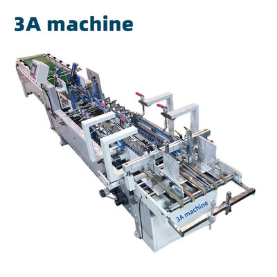 Side Glue Folding Way 6*1*1.35M Folder Gluer Machine for Fast Box Folding and Gluing