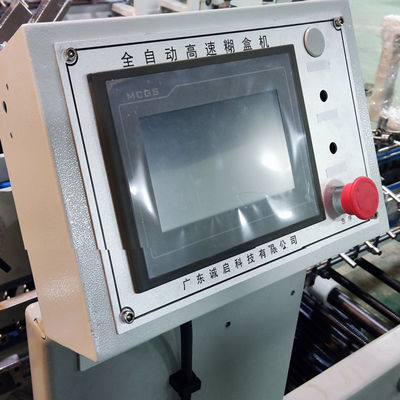 230m/min Working Speed Semi Automatic Folder Gluer Machine Mini Box Folder Gluing Machine