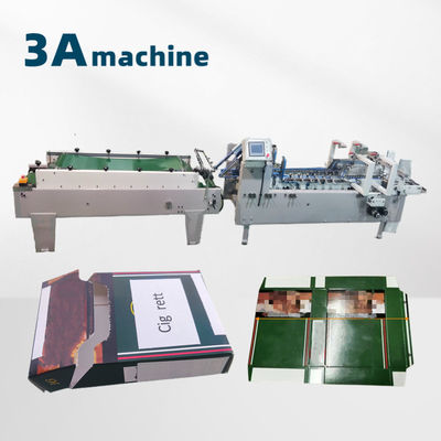 Automatic Box Making Folder Gluer Machine for Timely Delivery and Suitable Box Sizes