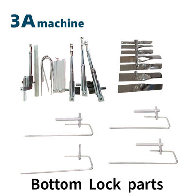 SHH800AG-2 automatic bottom lock lunch box making machine for case packaging