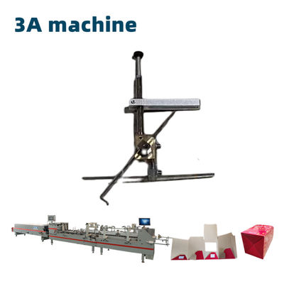 SHH800AG-2 Electric Driven Automatic Bottom Lock Paper Pasting Machinery Folder Gluer