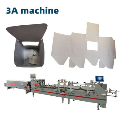 SHH-800AG-2 Automatic Bottom Lock Flexo Folder Gluer Machine for Packaging Solutions