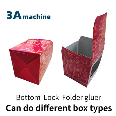 Bottom Lock and Side Glue Industrial Folder Gluer for Manufacturing Plant SHH-800AG-2