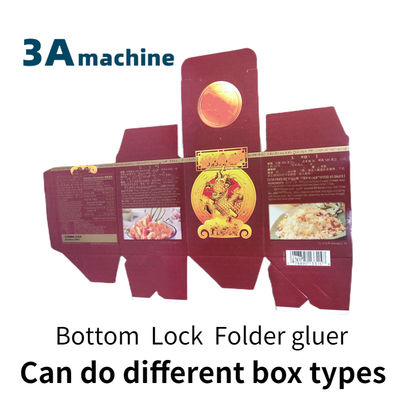 SHH-800AG-2 Automatic Bottom Lock Folder Gluer for Lunch Box Video Outgoing-Inspection