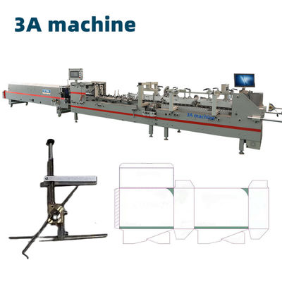 Video Outgoing-Inspection Provided Automatic Folder Gluer SHH-800AG-2 for Copper Carton