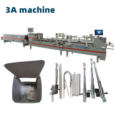 Easy-to-Operate SHH 800AG-2 Automatic Bottom Lock Turkey Folder Gluer Carton Machine