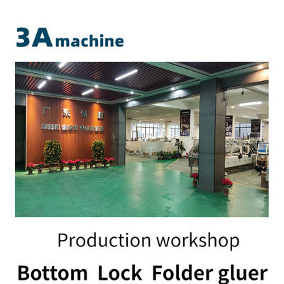 800AG-2 Automatic Bottom Lock Gluing Machine Paper Folder Gluer Machine Easy to Debug