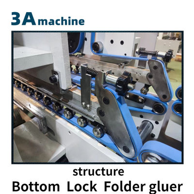 800AG-2 Automatic Bottom Lock Folder Gluer with Speed Flexo-Printer-Folder-Gluer zh700d