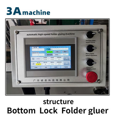 800AG-2 Automatic Bottom Lock Folder Gluer with Speed Flexo-Printer-Folder-Gluer zh700d