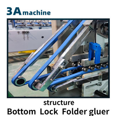 800AG-2 Automatic Bottom Lock Folder Gluer with Speed Flexo-Printer-Folder-Gluer zh700d