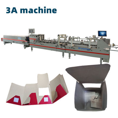 1100 Model Automatic 46 Corner Folder Gluer for Max Size 2 700mm Bottom Folding Box