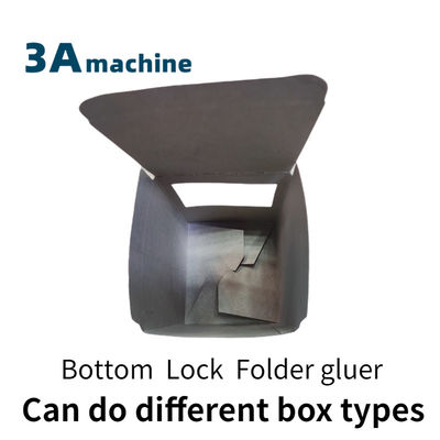1100 Model Automatic 46 Corner Folder Gluer for Max Size 2 700mm Bottom Folding Box