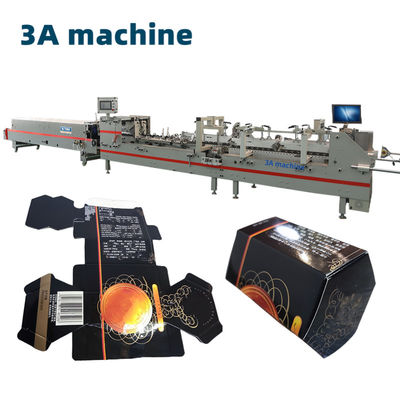 SHH 800AG-2 Automatic Bottom Lock Box Making Folder Gluer Machine with 250m/min Speed