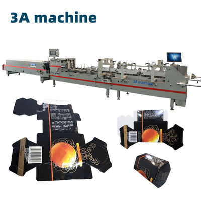 SHH 800AG-2 Automatic Bottom Lock Box Side Pasting Machine for Small Corrugated Boxes
