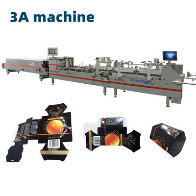 AS-800 Automatic Bottom Lock Paper Folding Machine Folder Gluer Easy to and Maintain