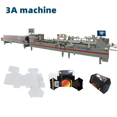 SHH 800AG-2 Automatic Bottom Lock Folding Box Gluing Machine for Suitable Paper Boxes