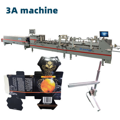 800AG-2 Automatic Bottom Lock Folder Gluer for Paper Boxes at 30 Bags per Minute
