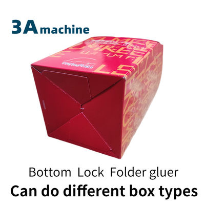 SHH 800AG-2 Automatic Bottom Lock Flexo Folder Gluer Perfect for Bottom Folding Boxes