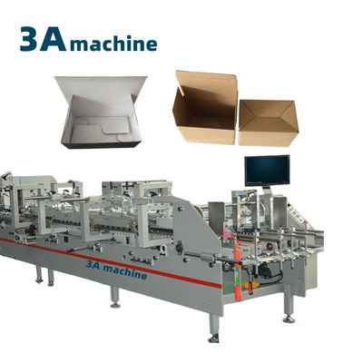 CQT900YG-2 Pre-Folded Bottom Lock Carton Box Making Machine for Perfume Box Packaging