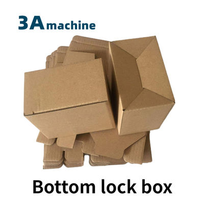 CQT900YG-2 Pre-Folded Bottom Lock Carton Box Making Machine for Perfume Box Packaging